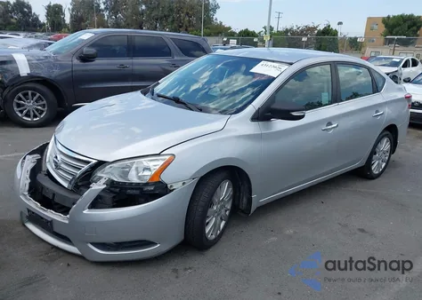 2015 Nissan Sentra Sl из США, поврежденный, VIN 3N1AB7AP8FY314418